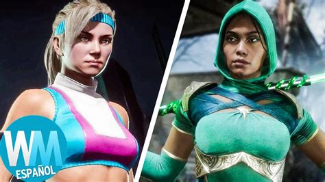 mujeres de mortal kombat|personajes femeninos de mortal kombat.